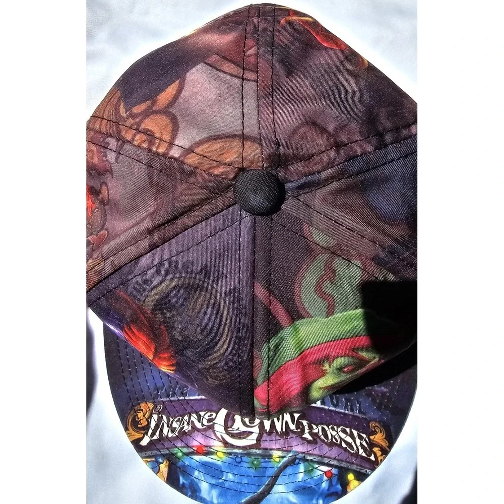 Rare ICP Insane Clown Posse 2011 Fitted L/XL Dark Carnival Hat/Cap Preowned